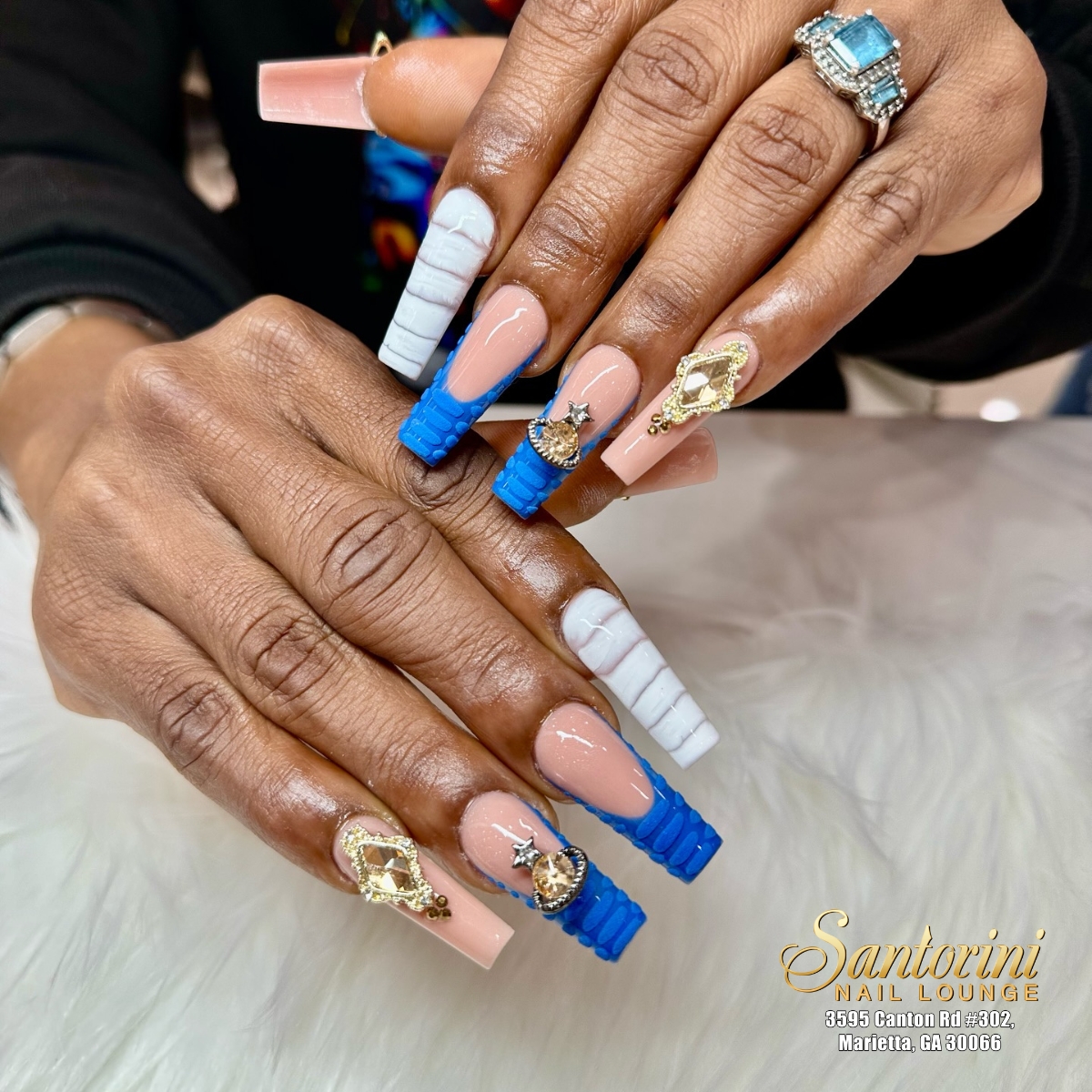 SANTORINI NAIL LOUNGE nail work in Marietta, Georgia